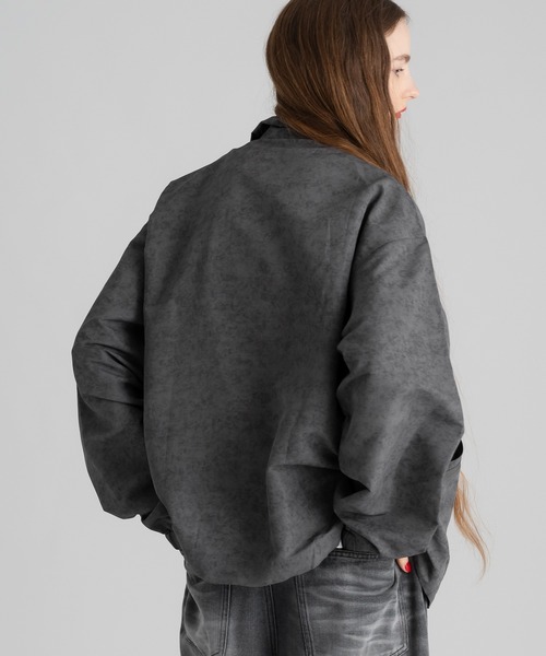 WISH FOR EVER(ウィッシュフォーエバー)の「WIND PROOF GRADATION TRACK JACKET/ ウインドプルーフグラデーショントラックジャケット(ブルゾン・メンズ・オリーブ/チャコール・LARGE/MEDIUM)」の21枚目の写真