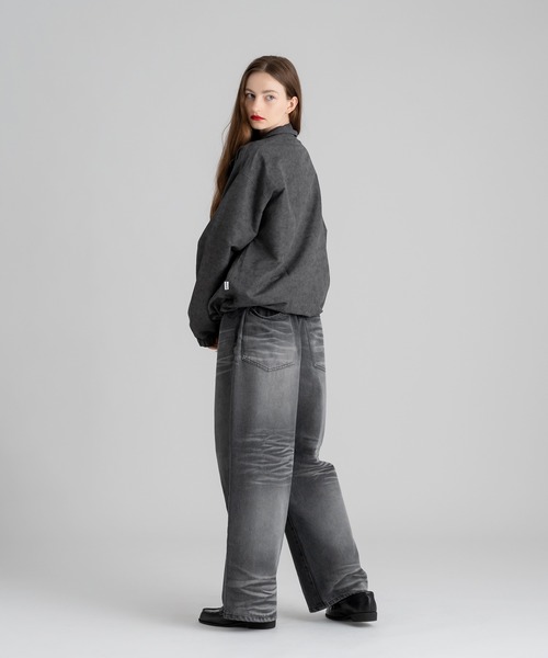 WISH FOR EVER(ウィッシュフォーエバー)の「WIND PROOF GRADATION TRACK JACKET/ ウインドプルーフグラデーショントラックジャケット(ブルゾン・メンズ・オリーブ/チャコール・LARGE/MEDIUM)」の22枚目の写真