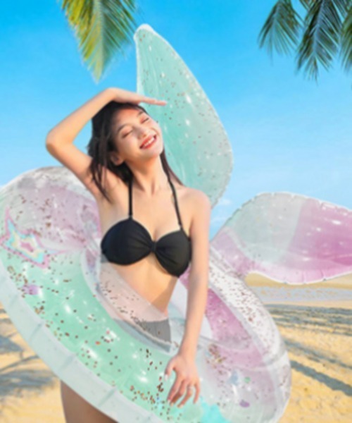 Ritzy（リッツィー）の「マーメイドモチーフ カラフル浮き輪（スイム