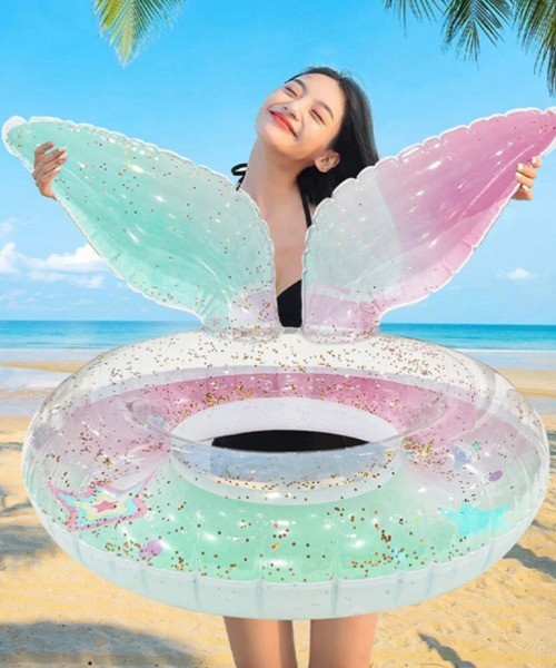 Ritzy（リッツィー）の「マーメイドモチーフ カラフル浮き輪（スイム