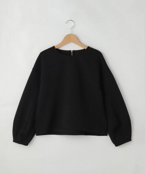 &Bridge(アンドブリッジ)の「artemarvel ボリュームスリーブカットソー(Tシャツ/カットソー・レディース・ブラック/ホワイト系/チャコールグレー・02)」の4枚目の写真