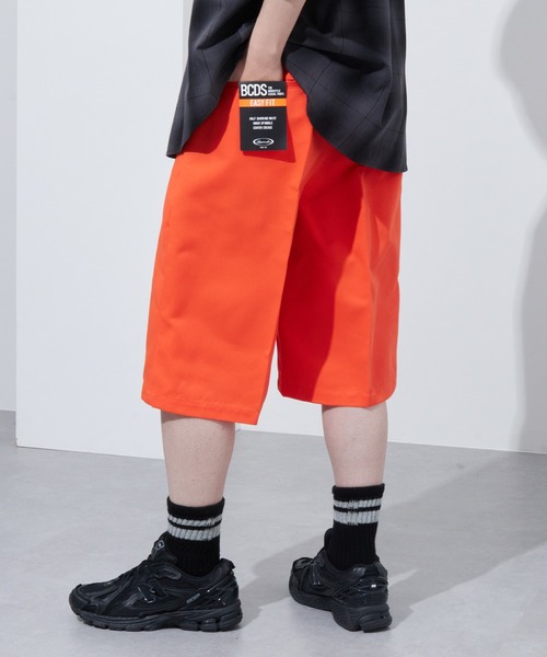 Anchor Smith(アンカー スミス)の「ヘビーツイル センタープレス バギーイージーハーフパンツ(その他パンツ・メンズ・グリーン/ブラック/ベージュ/オレンジ・L/M/LL)」の17枚目の写真