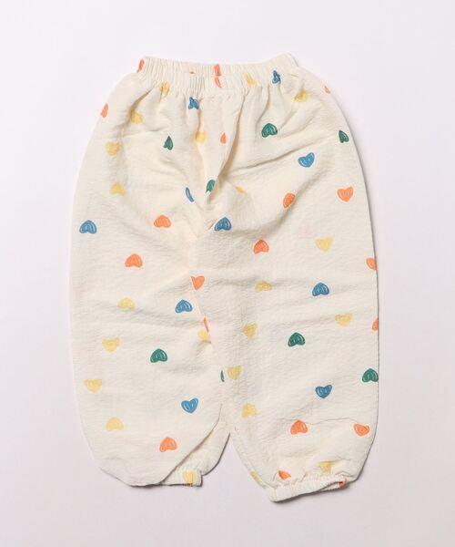 aimoha（アイモハ）の「【aimoha-KIDS-】シワシワ感　モチーフパンツ（その他パンツ・キッズ・ブラック×ホワイト/ホワイト/オフホワイト・130/120/110/100/90/80/140）」の6枚目の写真