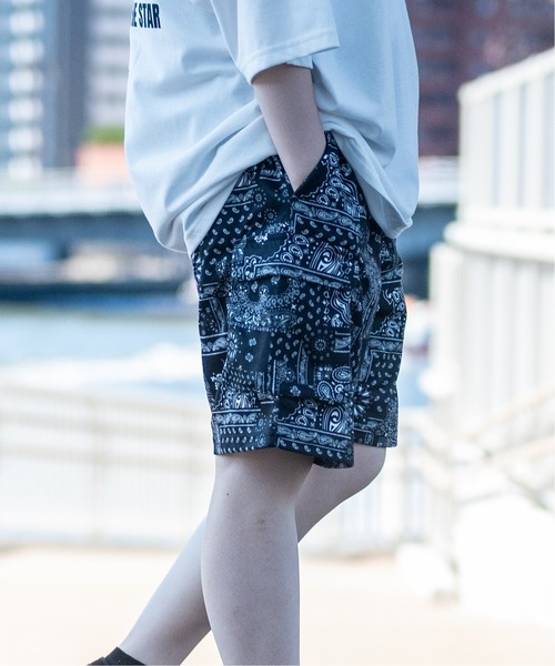 JOHN'S CLOSET（ジョンズクローゼット）の「【40I】ダンボールニット ワイドカーゴショーツ（カーゴパンツ・メンズ・ブラック/グレイッシュベージュ/チャコールグレー/杢グレー/ベージュ/その他1・MEDIUM/LARGE/X-LARGE）」の6枚目の写真