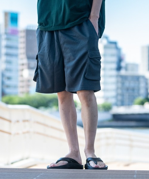 JOHN'S CLOSET（ジョンズクローゼット）の「【40I】ダンボールニット ワイドカーゴショーツ（カーゴパンツ・メンズ・ブラック/グレイッシュベージュ/チャコールグレー/杢グレー/ベージュ/その他1・MEDIUM/LARGE/X-LARGE）」の17枚目の写真