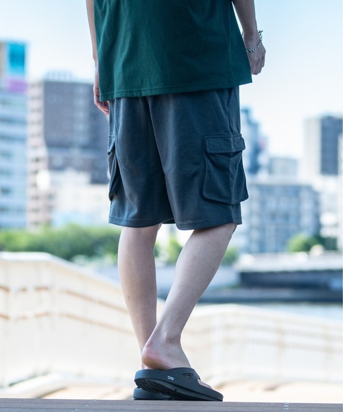 JOHN'S CLOSET（ジョンズクローゼット）の「【40I】ダンボールニット ワイドカーゴショーツ（カーゴパンツ・メンズ・ブラック/グレイッシュベージュ/チャコールグレー/杢グレー/ベージュ/その他1・MEDIUM/LARGE/X-LARGE）」の19枚目の写真