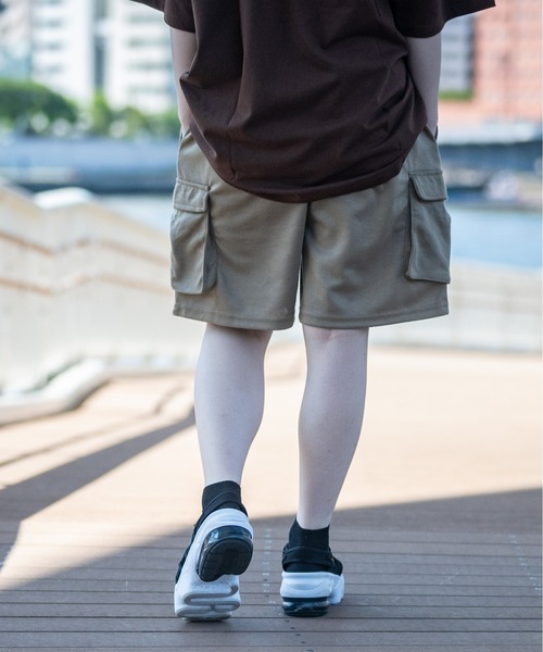 JOHN'S CLOSET（ジョンズクローゼット）の「【40I】ダンボールニット ワイドカーゴショーツ（カーゴパンツ・メンズ・ブラック/グレイッシュベージュ/チャコールグレー/杢グレー/ベージュ/その他1・MEDIUM/LARGE/X-LARGE）」の14枚目の写真