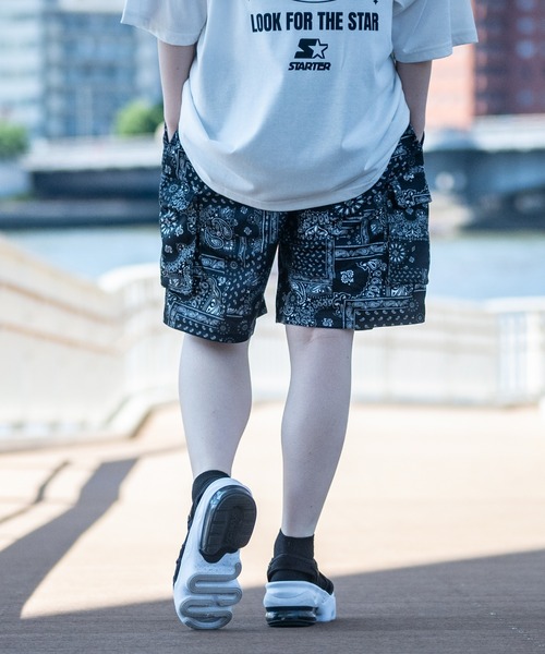 JOHN'S CLOSET（ジョンズクローゼット）の「【40I】ダンボールニット ワイドカーゴショーツ（カーゴパンツ・メンズ・ブラック/グレイッシュベージュ/チャコールグレー/杢グレー/ベージュ/その他1・MEDIUM/LARGE/X-LARGE）」の10枚目の写真