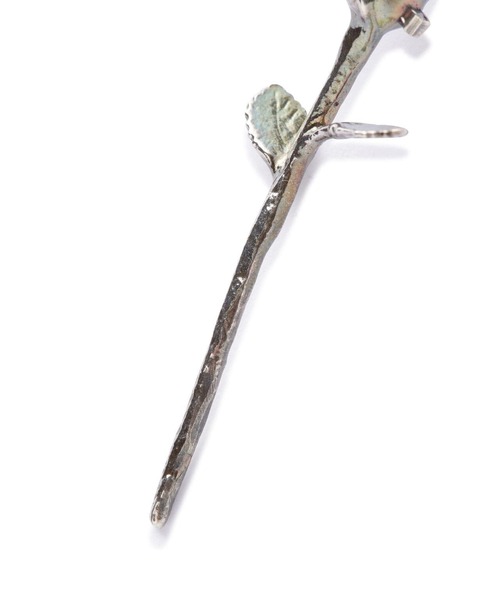 gunda（ガンダ）の「gunda/ガンダ/ROSA PI（ピアス（片耳用）・メンズ・シルバー・F）」の3枚目の写真