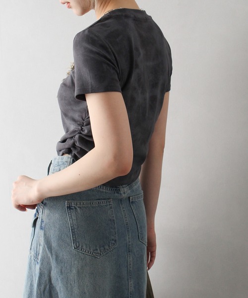 セール】バタフライ半袖ちびTシャツ（Tシャツ/カットソー