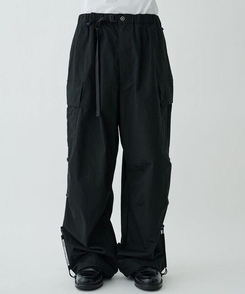 POLIQUANT(ポリクアント)の「【POLIQUANT/ポリクアント】THE CHANGING LENGTH FATIGUE PANTS(カーゴパンツ・メンズ・オリーブ/ブラック・1/3)」の19枚目の写真