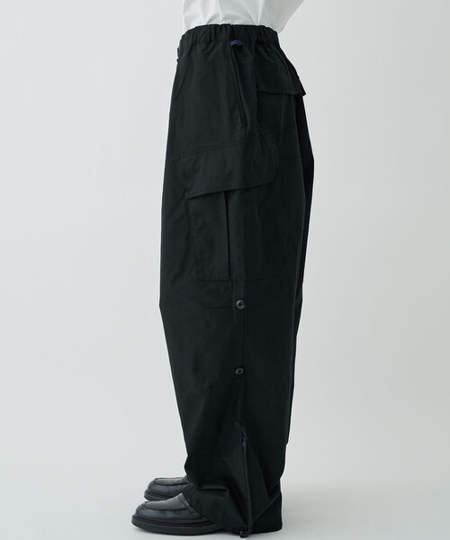 POLIQUANT(ポリクアント)の「【POLIQUANT/ポリクアント】THE CHANGING LENGTH FATIGUE PANTS(カーゴパンツ・メンズ・オリーブ/ブラック・1/3)」の20枚目の写真