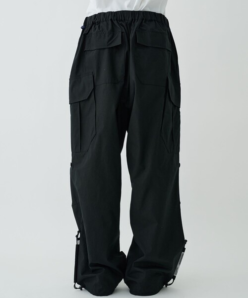 POLIQUANT(ポリクアント)の「【POLIQUANT/ポリクアント】THE CHANGING LENGTH FATIGUE PANTS(カーゴパンツ・メンズ・オリーブ/ブラック・1/3)」の21枚目の写真