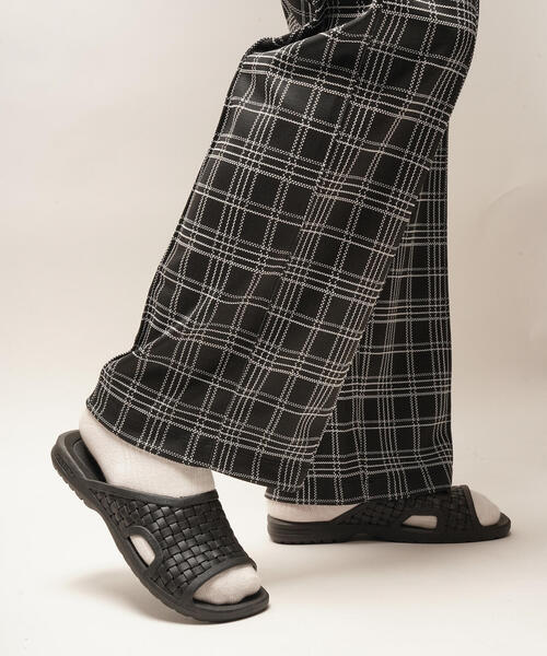 schott(ショット)の「Schott×OKABASHI/ショット×オカバシ/Torino/トリノ サンダル(サンダル・メンズ・ブラック・9/10)」の2枚目の写真