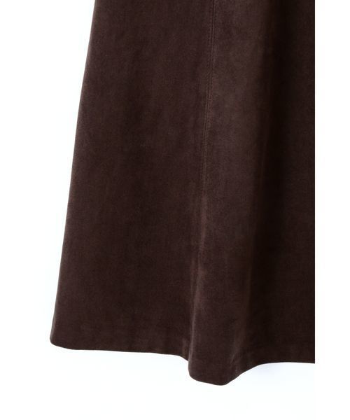 NATURAL BEAUTY BASIC（ナチュラルビューティーベーシック）の「【JJ 12月号掲載】JJ コラボ_フェイクスエードフレアスカート（スカート・レディース・ダークベージュ/ブラウン系その他/ベージュ系その他/ベージュ・SMALL/X-SMALL/LARGE/MEDIUM）」の9枚目の写真