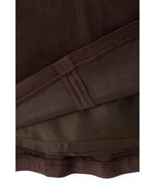 NATURAL BEAUTY BASIC（ナチュラルビューティーベーシック）の「【JJ 12月号掲載】JJ コラボ_フェイクスエードフレアスカート（スカート・レディース・ダークベージュ/ブラウン系その他/ベージュ系その他/ベージュ・SMALL/X-SMALL/LARGE/MEDIUM）」の10枚目の写真
