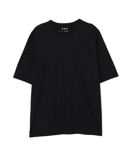 ETRE TOKYO(エトレトウキョウ)の「three dots サンデットジャージークルーネックTee(Tシャツ/カットソー・レディース・ブラック/ホワイト/ネイビー・M/L)」の3枚目の写真