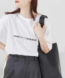 POET MEETS DUBWISE | POET MEETS DUBWISE LOGO Row Tシャツ(Tシャツ/カットソー)