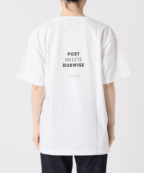 POET MEETS DUBWISE（ポエットミーツダブワイズ）の「POET MEETS DUBWISE LOGO Row Tシャツ（Tシャツ/カットソー・レディース・ブラック系その他/ホワイト・FREE）」の16枚目の写真
