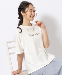 SHOO・LA・RUE | 【洗える/プチプラ/綿100%】グラフィック半袖ゆるTシャツ(Tシャツ/カットソー)