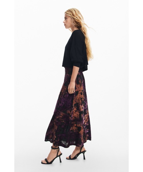 Desigual(デシグアル)の「ROSY ワンピースロングスリーブ(ワンピース・レディース・マルチ・XL/L/M/S/XS)」の5枚目の写真