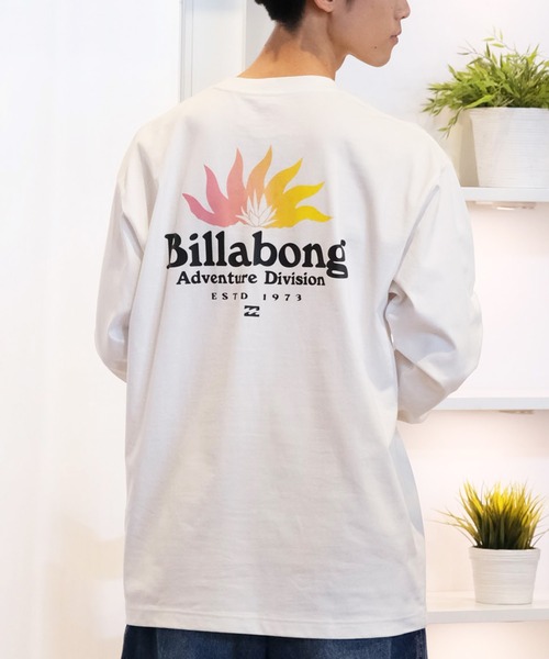 【セール】BILLABONG/ビラボン長袖Tシャツ/ロンT バックプリント オーバーフィット BE012-054(Tシャツ/カットソー)|BILLABONG(ビラボン) 【セール】BILLABONG/ビラボン長袖Tシャツ/ロンT バックプリント オーバーフィット BE012-054(Tシャツ/カットソー)|BILLABONG(ビラボン)
