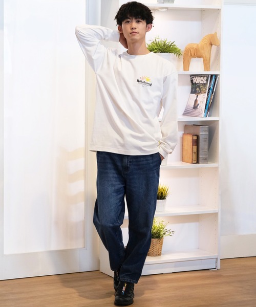 【セール】BILLABONG/ビラボン長袖Tシャツ/ロンT バックプリント オーバーフィット BE012-054(Tシャツ/カットソー)|BILLABONG(ビラボン) 【セール】BILLABONG/ビラボン長袖Tシャツ/ロンT バックプリント オーバーフィット BE012-054(Tシャツ/カットソー)|BILLABONG(ビラボン)