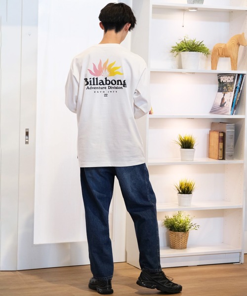 【セール】BILLABONG/ビラボン長袖Tシャツ/ロンT バックプリント オーバーフィット BE012-054(Tシャツ/カットソー)|BILLABONG(ビラボン) 【セール】BILLABONG/ビラボン長袖Tシャツ/ロンT バックプリント オーバーフィット BE012-054(Tシャツ/カットソー)|BILLABONG(ビラボン)