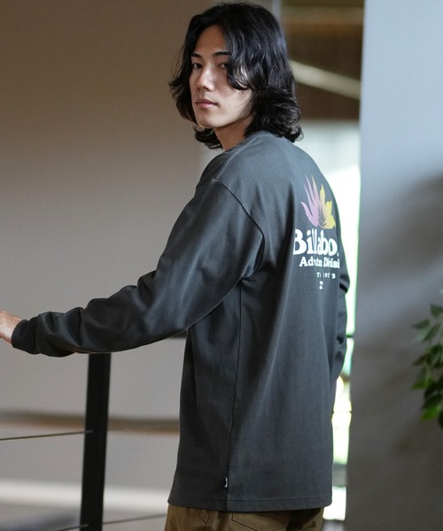 【セール】BILLABONG/ビラボン長袖Tシャツ/ロンT バックプリント オーバーフィット BE012-054(Tシャツ/カットソー)|BILLABONG(ビラボン) 【セール】BILLABONG/ビラボン長袖Tシャツ/ロンT バックプリント オーバーフィット BE012-054(Tシャツ/カットソー)|BILLABONG(ビラボン)