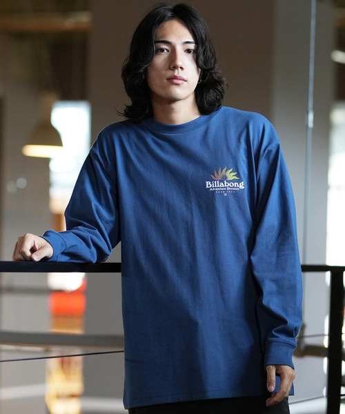 【セール】BILLABONG/ビラボン長袖Tシャツ/ロンT バックプリント オーバーフィット BE012-054(Tシャツ/カットソー)|BILLABONG(ビラボン) 【セール】BILLABONG/ビラボン長袖Tシャツ/ロンT バックプリント オーバーフィット BE012-054(Tシャツ/カットソー)|BILLABONG(ビラボン)