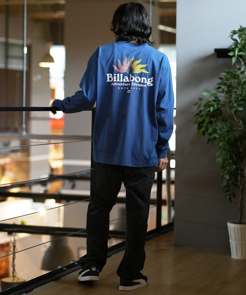 【セール】BILLABONG/ビラボン長袖Tシャツ/ロンT バックプリント オーバーフィット BE012-054(Tシャツ/カットソー)|BILLABONG(ビラボン) 【セール】BILLABONG/ビラボン長袖Tシャツ/ロンT バックプリント オーバーフィット BE012-054(Tシャツ/カットソー)|BILLABONG(ビラボン)