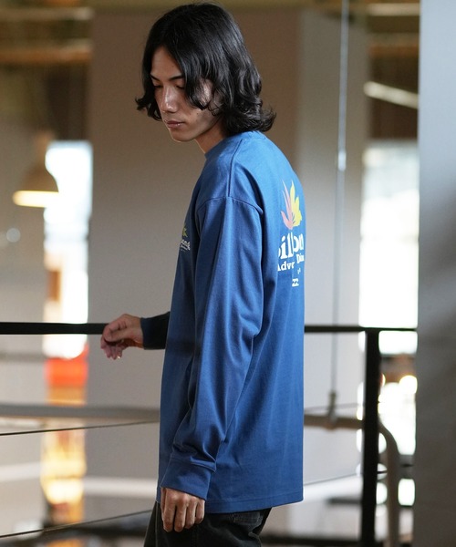 【セール】BILLABONG/ビラボン長袖Tシャツ/ロンT バックプリント オーバーフィット BE012-054(Tシャツ/カットソー)|BILLABONG(ビラボン) 【セール】BILLABONG/ビラボン長袖Tシャツ/ロンT バックプリント オーバーフィット BE012-054(Tシャツ/カットソー)|BILLABONG(ビラボン)