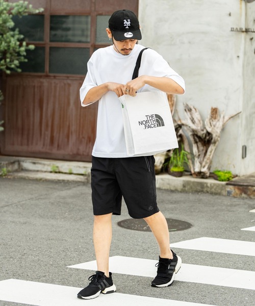 THE NORTH FACE（ザノースフェイス）の「THE NORTH FACE ザ・ノースフェイス Tarpaulin Eco Bag Small エコバッグ（エコバッグ/サブバッグ・メンズ・ホワイト・FREE）」の5枚目の写真