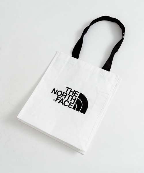 THE NORTH FACE（ザノースフェイス）の「THE NORTH FACE ザ・ノースフェイス Tarpaulin Eco Bag Small エコバッグ（エコバッグ/サブバッグ・メンズ・ホワイト・FREE）」の7枚目の写真