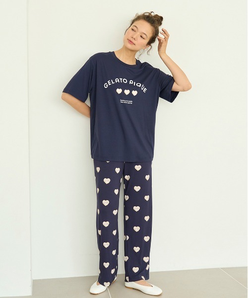 gelato pique（ジェラートピケ）の「【接触冷感】【UNISEX】ハート