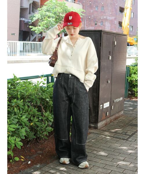 Ungrid（アングリッド）の「ポケットデザインハンドバッグ（ハンドバッグ・レディース・ブラウン/ブラック・FREE）」の20枚目の写真