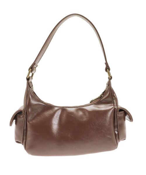 Ungrid（アングリッド）の「ポケットデザインハンドバッグ（ハンドバッグ・レディース・ブラウン/ブラック・FREE）」の6枚目の写真