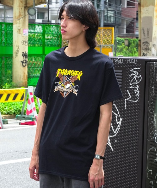 ANTIHERO SKATEBOARDS EAGLEGRAM S/S T-SHIRTS/スラッシャー5.6