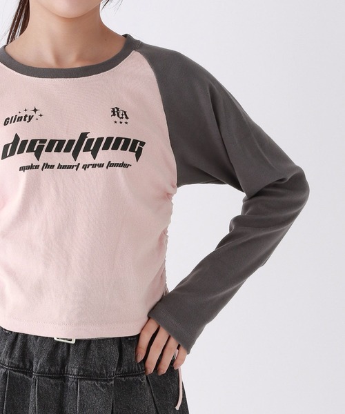 repipi armario（レピピ アルマリオ）の「GAMEラグランTシャツ（Tシャツ/カットソー・キッズ・ピンク/ホワイト/サックスブルー/ブラック・LARGE/MEDIUM/SMALL）」の20枚目の写真