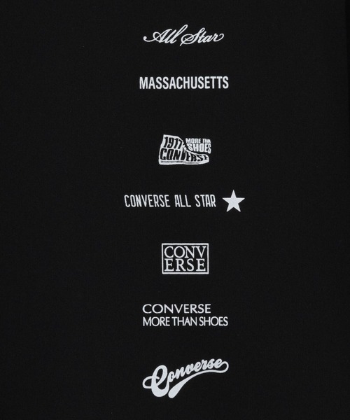 CONVERSE（コンバース）の「CONVERSE 接触冷感DRYプリントSHORT SLEEVE T-SHIRT（Tシャツ/カットソー・メンズ・ブラック/ホワイト・M/L/XL）」の11枚目の写真