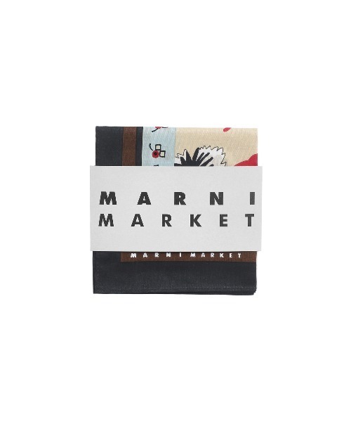 MARNI MARKET(マルニマーケット)の「バンダナ(バンダナ/スカーフ・レディース・ベージュフラワー・FREE)」の3枚目の写真