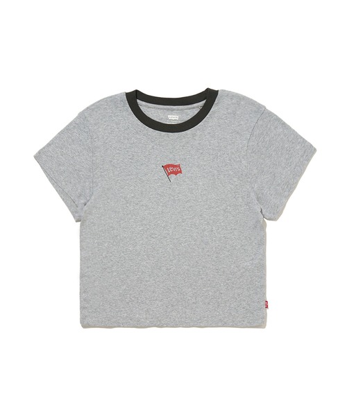 Levi's(リーバイス)の「Levi's/リーバイス エッセンシャル SPORTY Tシャツ グレー MINI FLAG(Tシャツ/カットソー・レディース・グレー・XS/S/M)」の8枚目の写真