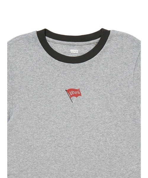 Levi's(リーバイス)の「Levi's/リーバイス エッセンシャル SPORTY Tシャツ グレー MINI FLAG(Tシャツ/カットソー・レディース・グレー・XS/S/M)」の6枚目の写真