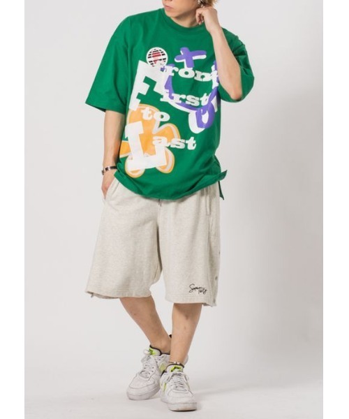 RE730（アールイーセブンサーティー）の「RE730  サイドスナップジムショーツ（その他パンツ・メンズ・オレンジ/ブルー/ライトグレー/ブラック・LARGE/MEDIUM/SMALL）」の7枚目の写真