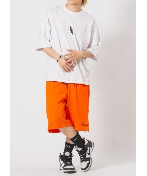 RE730（アールイーセブンサーティー）の「RE730  サイドスナップジムショーツ（その他パンツ・メンズ・オレンジ/ブルー/ライトグレー/ブラック・LARGE/MEDIUM/SMALL）」の11枚目の写真