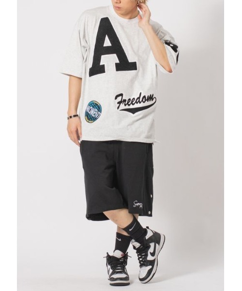 RE730（アールイーセブンサーティー）の「RE730  サイドスナップジムショーツ（その他パンツ・メンズ・オレンジ/ブルー/ライトグレー/ブラック・LARGE/MEDIUM/SMALL）」の19枚目の写真