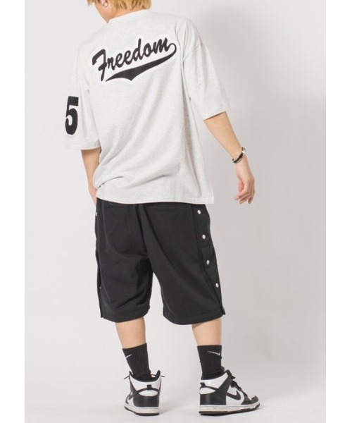 RE730（アールイーセブンサーティー）の「RE730  サイドスナップジムショーツ（その他パンツ・メンズ・オレンジ/ブルー/ライトグレー/ブラック・LARGE/MEDIUM/SMALL）」の21枚目の写真