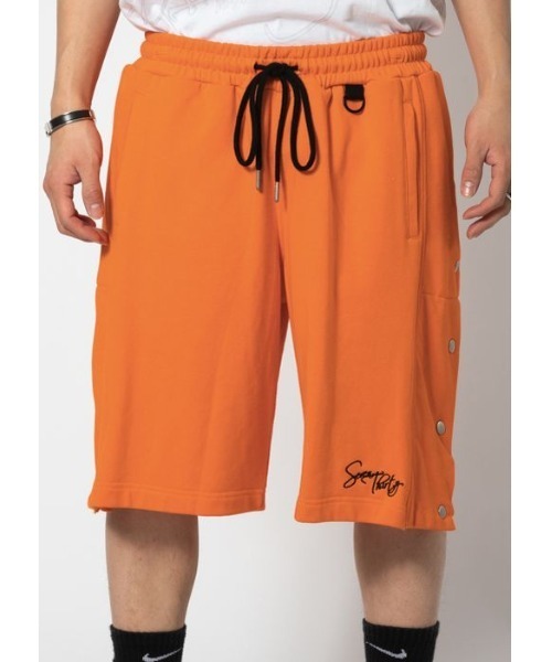 RE730（アールイーセブンサーティー）の「RE730  サイドスナップジムショーツ（その他パンツ・メンズ・オレンジ/ブルー/ライトグレー/ブラック・LARGE/MEDIUM/SMALL）」の22枚目の写真