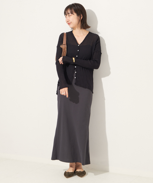 追加》LES ATELIERS FRANCAIS DE CONFECTION 別注 Vネック