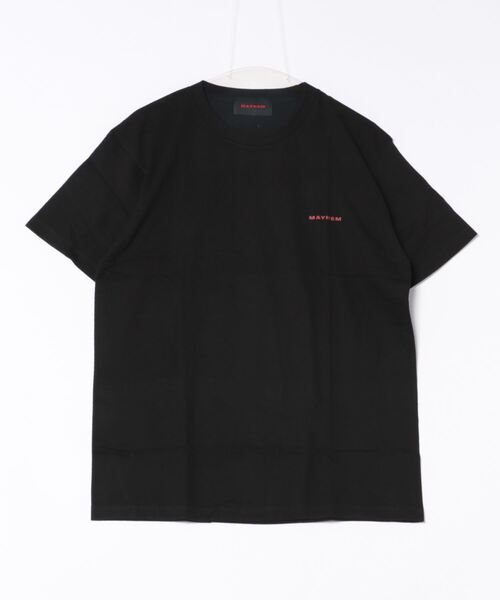 NO WAY(ノーウェイ)の「/MAYHEM/graphic T(Tシャツ/カットソー・レディース・ブラック・LARGE/MEDIUM)」の1枚目の写真